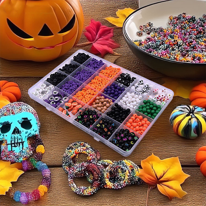 Art Craft Kit - Paket Peralatan Pembuatan Perhiasan Halloween untuk