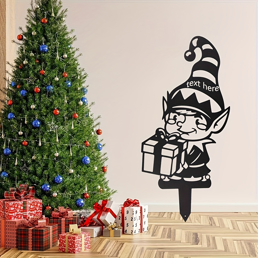 Art Craft Bar - CIFBUY Hiasan Dinding Logam Bertema Natal,