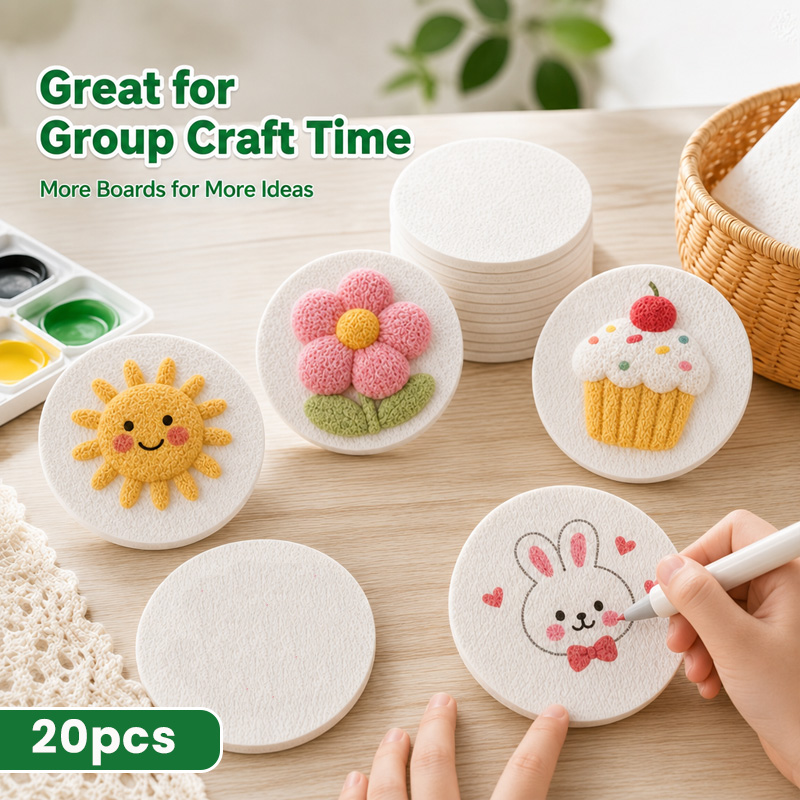 Art Craft With Paper - Kertas Gambar Ajaib, Kertas Tekstur Busa