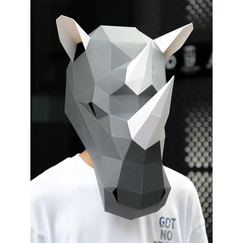 Model Kertas Masker Kepala Dew - Art Craft Cardboard ulasan dan harga