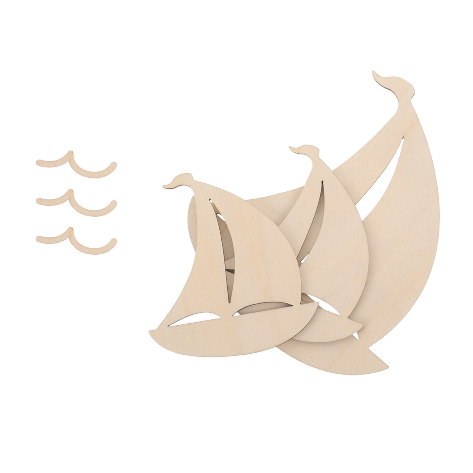 6 Buah Potongan Kayu Bentuk Pe - Art And Craft For Nursery ulasan dan harga