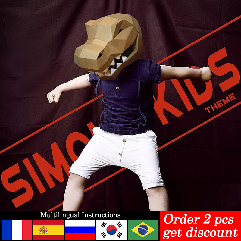 Tyrannosaurus Rex Model Kertas - Art Craft Cardboard ulasan dan harga