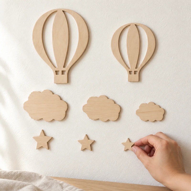 Set Dekorasi Dinding Balon Uda - Art And Craft For Nursery ulasan dan harga